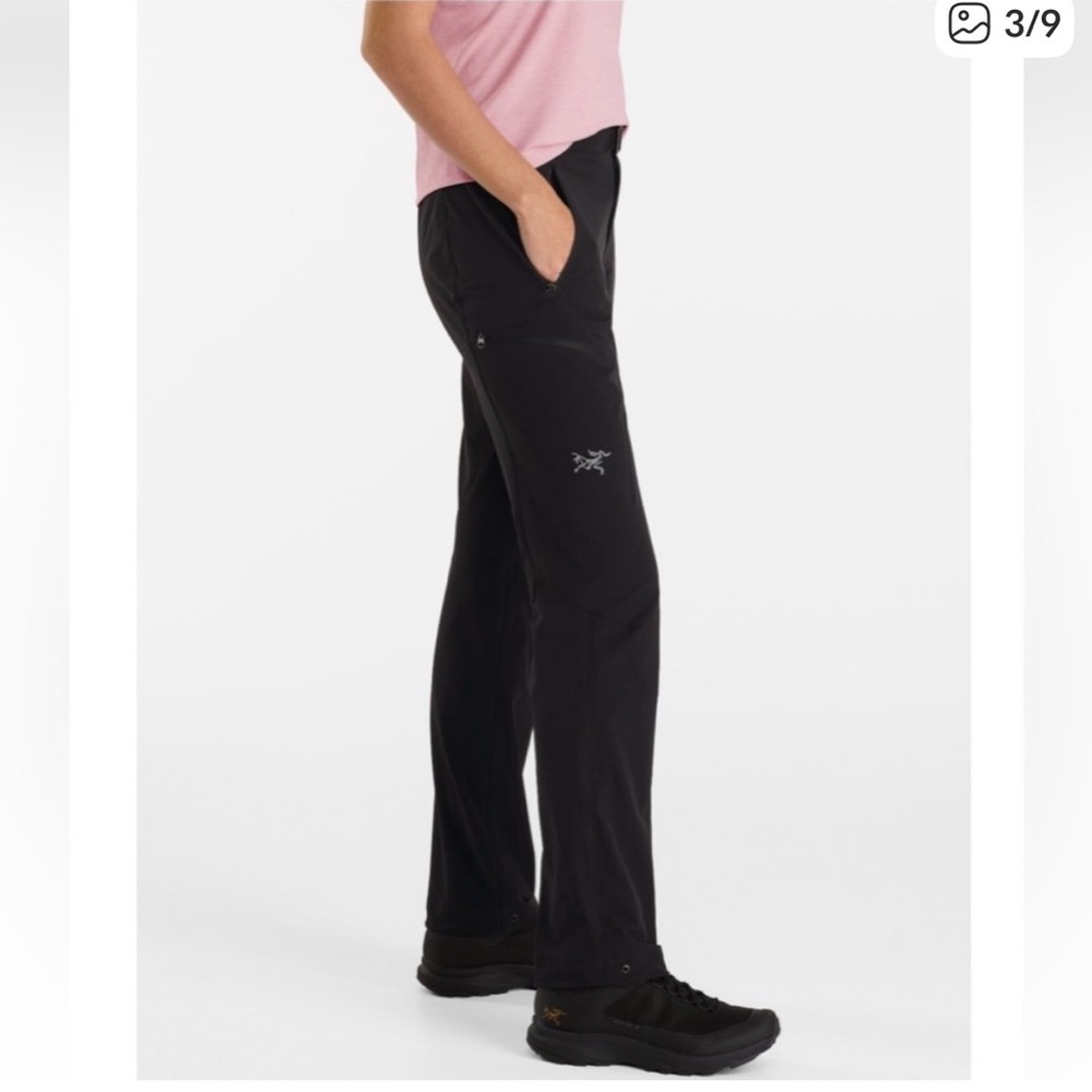 Arc'teryx Black Gamma LT Women’s Pants Size 10